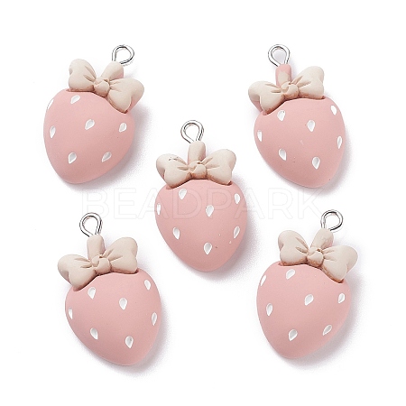 Opaque Resin Pendants X1-RESI-F030-03-1