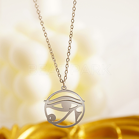 Stainless Steel Pendant Necklaces KA3458-2-1
