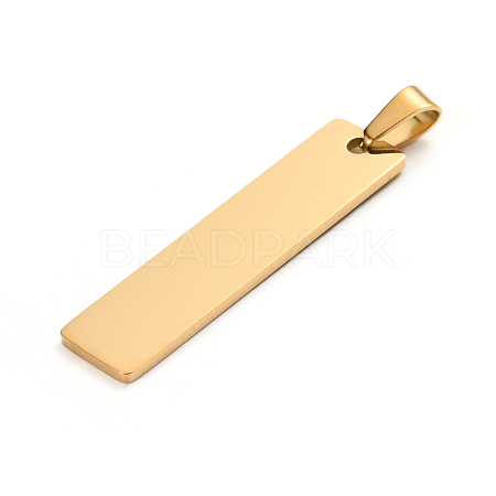 Ion Plating(IP) 304 Stainless Steel Pendants X-STAS-D142-01B-G-1