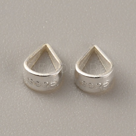 925 Sterling Silver Snap on Bails LS-STER-WH0010-02B-S-1