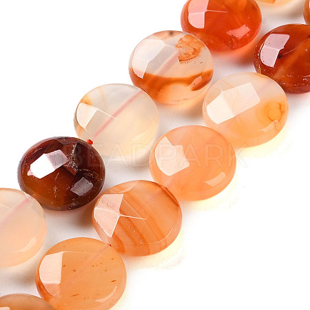 Natural Agate Beads Strands G-H024-A01-03-1