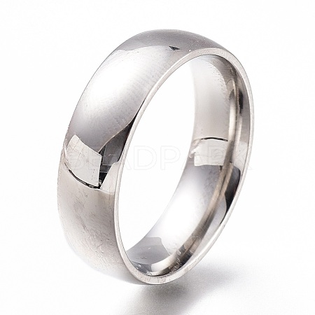 Tarnish Resistant 304 Stainless Steel Finger Rings RJEW-F110-13P-1