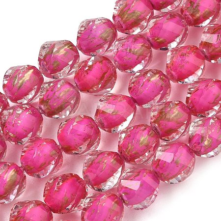 Resin & Glass Beads Strands GG-CBA48D8-01N-1
