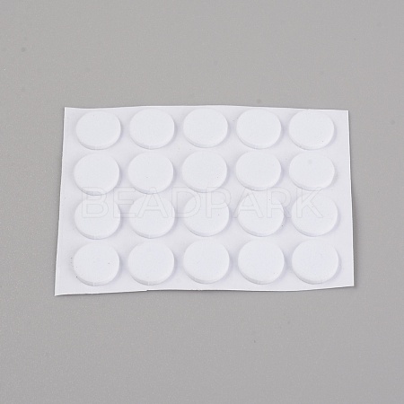 EVA Flat Round Invisible Earring Ear Support FIND-WH0048-24B-1