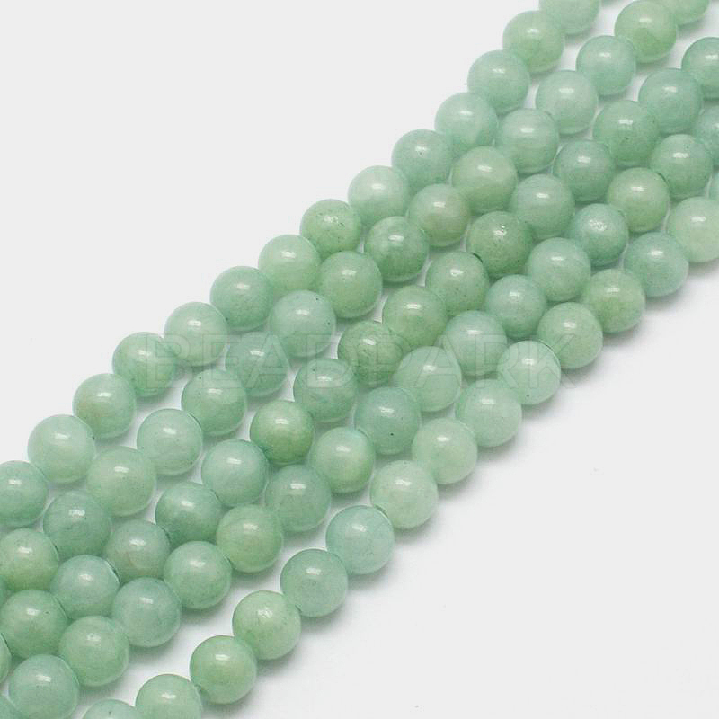 Natural Persian Jade Beads Strands - Beadpark.com