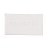 Rectangle Paper Reward Incentive Card DIY-K043-06-05-4