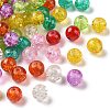 Round Crackle Glass Beads X-CCG-Q001-8mm-M-1