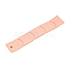 Microfiber Jewelry Rolls for Rings Earrings Necklaces AJEW-C045-01B-2