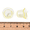 Transparent Acrylic Bead Caps TACR-T028-58E-4