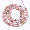 Natural Pink Opal Beads Strands G-R462-018B-AB-2