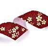 Japanese Kimono Style Floral Cotton Ribbon OCOR-I008-01B-03-2