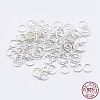 925 Sterling Silver Saw Cut Open Jump Rings STER-F036-02S-0.7x5mm-4