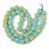 Handmade Lampwork Beads Strands LAMP-N021-007D-2