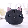 Cute Cat Velvet Zipper Wallets with Tag Chain ANIM-PW0002-26C-1