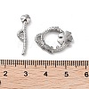 Non-Tarnish 304 Stainless Steel Toggle Clasps STAS-A092-02P-3