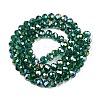 Electroplate Glass Beads Strands LS-EGLA-A044-T6mm-B18-3