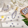 60Pcs Handmade Porcelain European Beads PORC-SC0001-25B-4