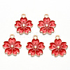 Alloy Enamel Pendants X-ENAM-S121-115A-2
