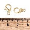 Brass Lobster Claw Clasps KK-CBA1A60-16G-3