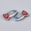 Printed Opaque Resin Beads RESI-N043-22B-2