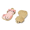 Alloy Enamel Pendants FIND-I064-03G-01-2