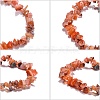 Natural & Synthetic Mixed Stone Chips Stretch Bracelets BJEW-JB01308-4