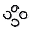 Spray Painted Iron Open Jump Rings IFIN-T017-04B-01-1
