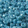 Opaque Colours Luster Glass Seed Beads SEED-E001-P3x6mm-A10-3