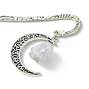 Natural Amethyst Raw Beads Bookmarks AJEW-JK00201-03-3
