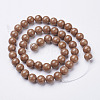 Natural Mashan Jade Round Beads Strands X-G-D263-8mm-XS27-3