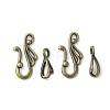 Tibetan Style Hook and Eye Clasps MLF1157Y-NF-2