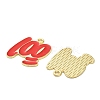 Alloy Enamel Pendants ENAM-G229-13G-2