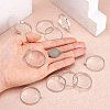 Alloy Open Back Bezel Big Pendants PALLOY-TA0021-01P-5