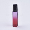 10ml Glass Gradient Color Essential Oil Empty Roller Ball Bottles X-MRMJ-WH0011-B04-10ml-1