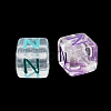 Acrylic European Beads MACR-I042-01N-2
