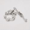 Tibetan Style Alloy Toggle Clasps PALLOY-G168-01AS-2