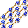 Ion Plating(IP) 304 Stainless Steel Textured Oval Cable Chains CHS-T003-33G-02-1