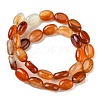 Natural Red Agate(Dyed & Heated) Beads Strands G-K365-B02-01-3