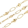 Ion Plating(IP) 304 Stainless Steel Link Chain CHS-H028-07B-G-1