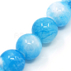 Natural Persian Jade Beads Strands G-D434-8mm-15-1