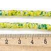 Baking Paint Synthetic Turquoise Beads Strands G-H060-02A-01-4