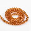 Transparent Glass Bead Strands GLAA-G013-4mm-65-2