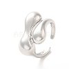 Brass Open Cuff Rings RJEW-P098-05P-1