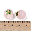 Transparent Glass Apple Pendants LS-X1-DGLA-E004-16J-3