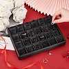 1Pc 24-Compartment Wooden Rings Presentation Boxes RDIS-PH0001-007-6