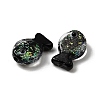 Handmade Foil Lampwork Fish Beads FOIL-Z001-01B-2