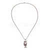 Vintage 04 Stainless Steel Pendant Necklaces for Men WG30589-01-5