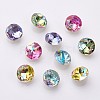 K9 Glass Rhinestone Cabochons X-GLAA-D001-04-1