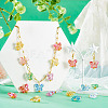 50Pcs Acrylic Pendants PALLOY-TAC0144-6
