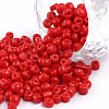 Baking Paint Glass Seed Beads SEED-US0003-4mm-K20-1